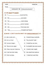 should & shouldn´t