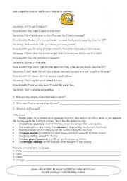 English Worksheet: Business English