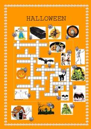 Halloween crossword