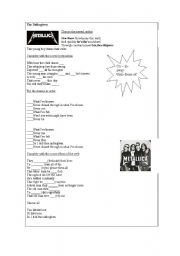 English Worksheet: Metallica the Unforgiven