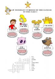 English Worksheet: Birthday