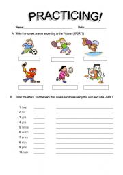 modal verb CAN-CANT AND CONECTORS