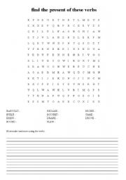 English worksheet: Criss-Cross Simple Past