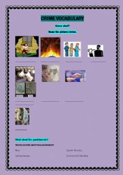 English worksheet: Crime and Punishment