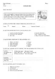 English Worksheet: countries + jobs