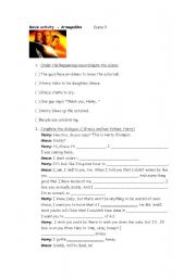 English worksheet: movie activity - Armageddon