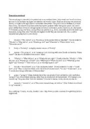 English Worksheet: Truncation overhead
