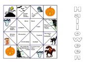 English Worksheet: Halloween Cootie Catcher