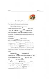 English worksheet: Using the Thesaurus