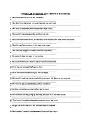 English Worksheet: Practice using 