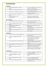 English Worksheet: The Road not taken