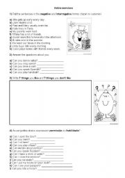 English Worksheet: SIMPLE PRESENT 