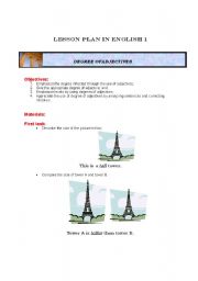 English Worksheet: adjectives
