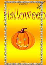 English worksheet: Halloween cover