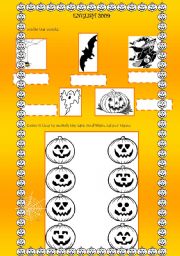 English worksheet: Halloween 2