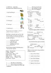 English worksheet: toys and appearances