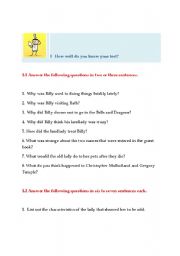 English Worksheet: landlady exercise