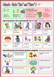 English Worksheet: Friends - verbs (Has and Have) 2