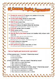 10 common english expressions