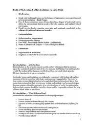 English Worksheet: modernism