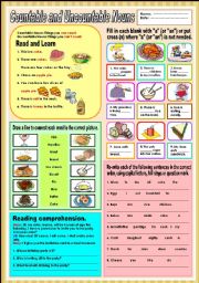 Countable and Uncountable nouns 3