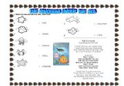 English worksheet: The kingdom under the sea