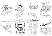 English Worksheet: Halloween 