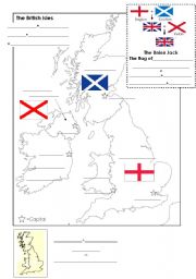 English Worksheet: British Isles