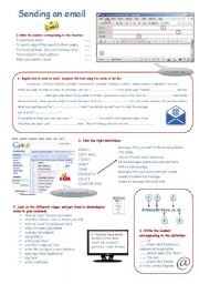 English Worksheet: Sending an email