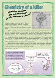 English Worksheet: Chemistry of a Killer 