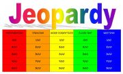 English Worksheet: Jeopardy - Intermediate