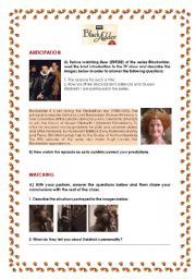 English Worksheet: The Elizabethan Era with BLACKADDER - A Comic Relief