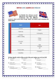 British and American English