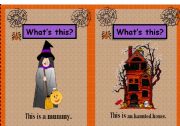 Halloween Flashcards 3/3