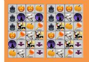 English Worksheet: Halloween Dominoes (Set 1)