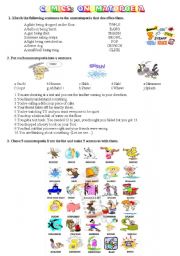 English Worksheet: COMICS Part 3 of 5 - Onomatopoeia