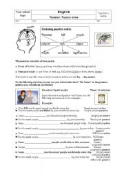 Revision of passive voice