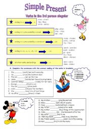 English Worksheet: Simple Present (02.09.09)