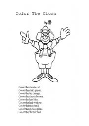 Color the Clown