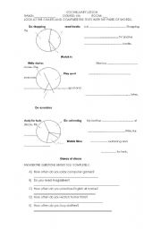 English worksheet: ADVERBS OF FREQUENCY