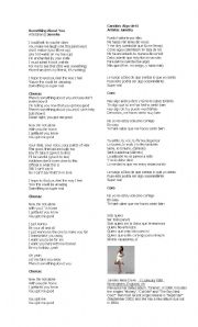 English Worksheet: something about you