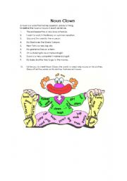 English Worksheet: Nouns