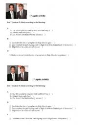 English Worksheet: Interview activity- speak up