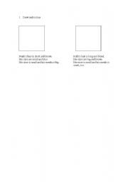 English Worksheet: Description: The Face
