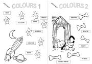 English Worksheet: Colours Register