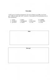 English worksheet: Have got