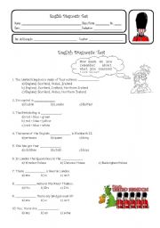 English Worksheet: English Diagnostic test
