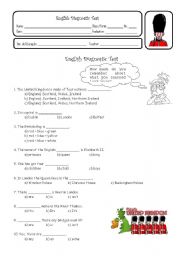 English Diagnostic test