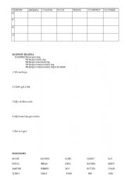 English worksheet: misc3