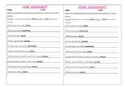 English Worksheet: adverbs of frequency